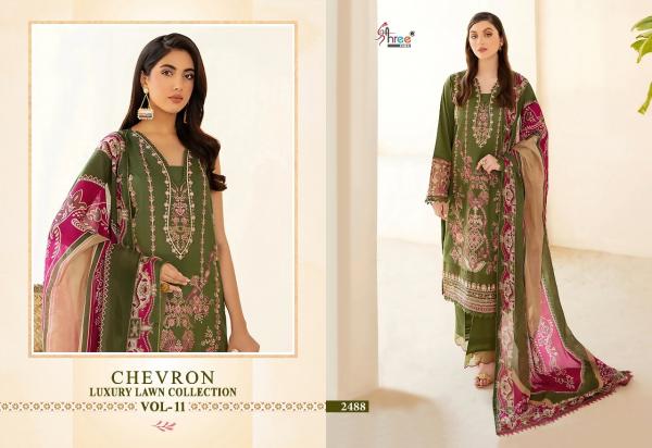 Shree Chevron Luxury Lawn Collection 11 Pakistani Suits Collection